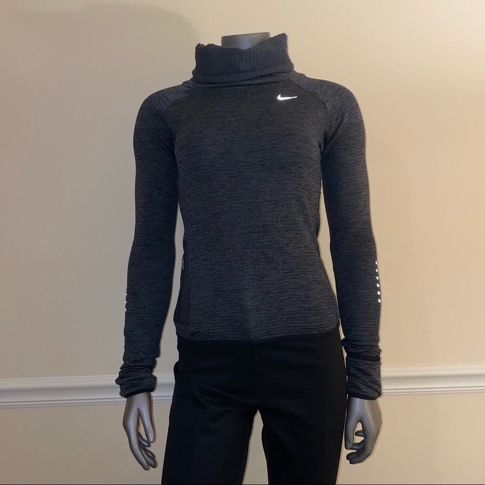 Nike dark grey thermal turtleneck